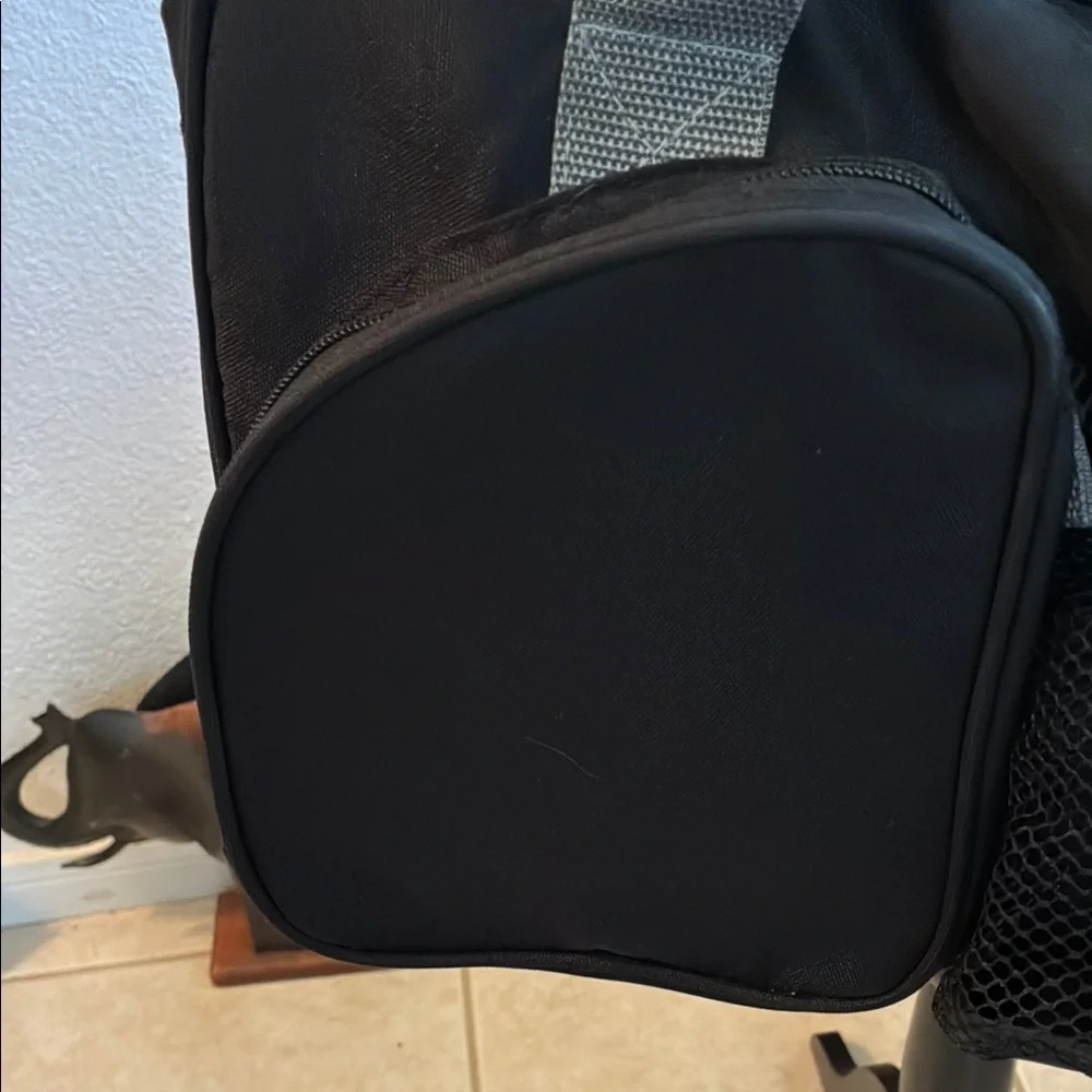 NWOT- Stylish Black Duffel Bag